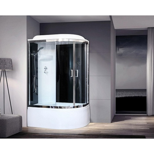 Royal Bath Душевая кабина RB 8120BK6-BT-CH-L