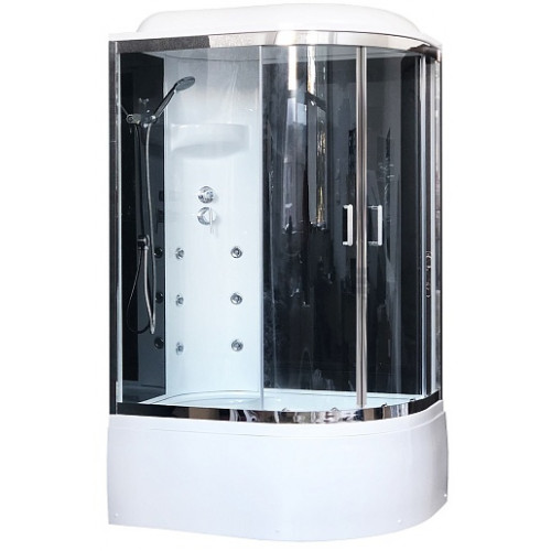 Royal Bath Душевая кабина RB 8120BK3-BT-CH-L