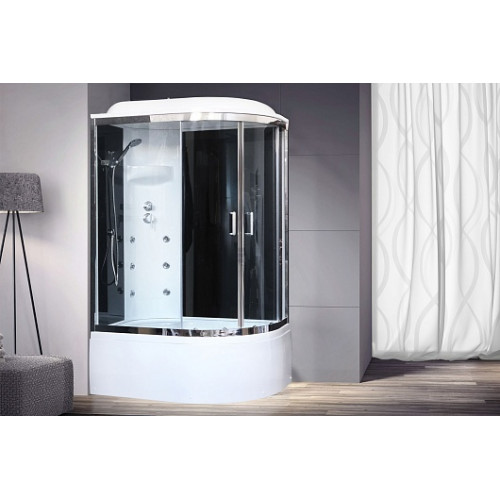 Royal Bath Душевая кабина RB 8120BK3-BT-CH-L