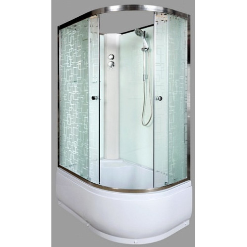DTO Душевая кабина ЕМ4512 L N (без крыши)