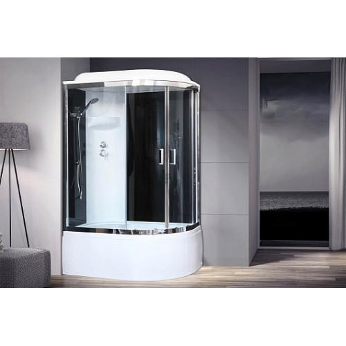 Royal Bath Душевая кабина RB 8120BK6-BT-CH-L