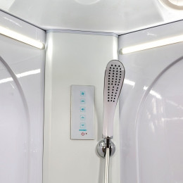 DTO Душевая кабина L510 LED с гидромассажем