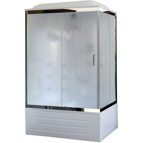 Royal Bath Душевая кабина RB 8120BP2-M-CH левая