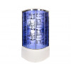 DTO Душевая кабина BМ4510 LED BLACK