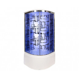 DTO Душевая кабина BМ4510 LED BLACK