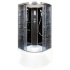DTO Душевая кабина BМ4590 BLACK с электрикой