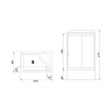 Royal Bath Душевая кабина RB 8120BP5-WT-CH-R