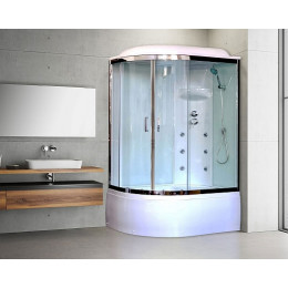 Royal Bath Душевая кабина RB 8120BK3-WT-CH-R