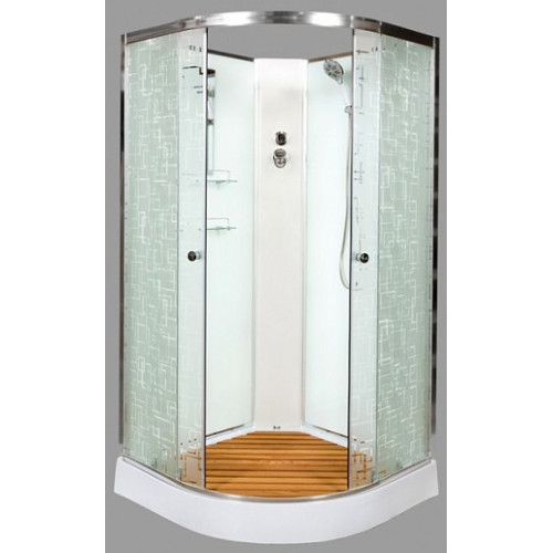 DTO Душевая кабина ЕМ1590 N (без крыши)