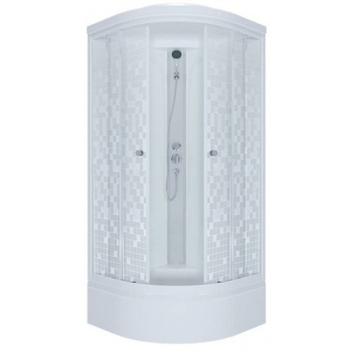 Triton Душевая кабина Стандарт В мозаика 90x90