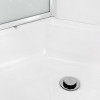 DTO Душевая кабина EM2790N LED с гидромассажем без крыши