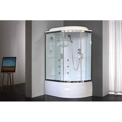 Royal Bath Душевая кабина RB 8120BK2-T-CH-L
