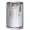 Royal Bath Душевая кабина RB 90HK2-T-CH прозрачное стекло