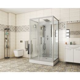 Niagara Душевая кабина 120x90 NG-7711WBK