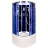 DTO Душевая кабина BМ4590 LED BLACK