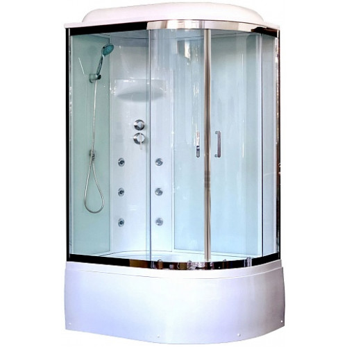 Royal Bath Душевая кабина RB 8120BK3-WT-CH-L
