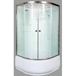 DTO Душевая кабина ЕМ4580 N (без крыши)