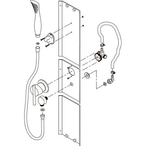 Triton Душевая кабина Риф А 90x90