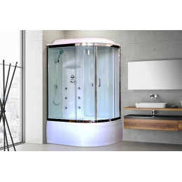 Royal Bath Душевая кабина RB 8120BK3-WT-CH-L