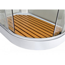 DTO Душевая кабина ЕМ1512 N (без крыши) L LED