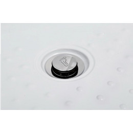 DTO Душевая кабина ЕМ4512 L N LED с гидромассажем