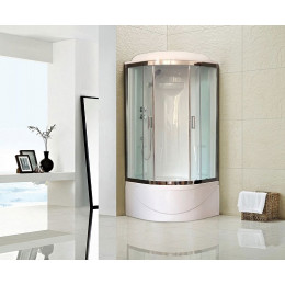 Royal Bath Душевая кабина RB 90BK1-T-CH