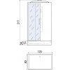 River Душевая кабина Vitim 120/80/26 TH