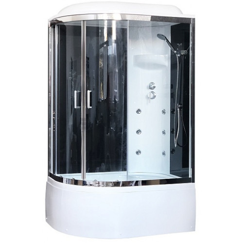Royal Bath Душевая кабина RB 8120BK3-BT-CH-R