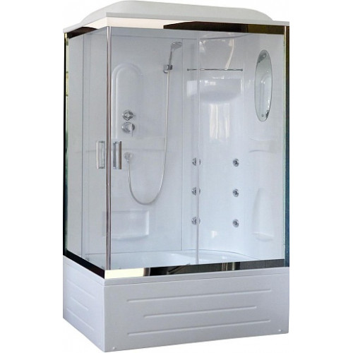 Royal Bath Душевая кабина RB 8120BP2-T-CH правая