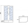 Мономах Душевая кабина 120x80 Б/К 120/80/44 МЗ L
