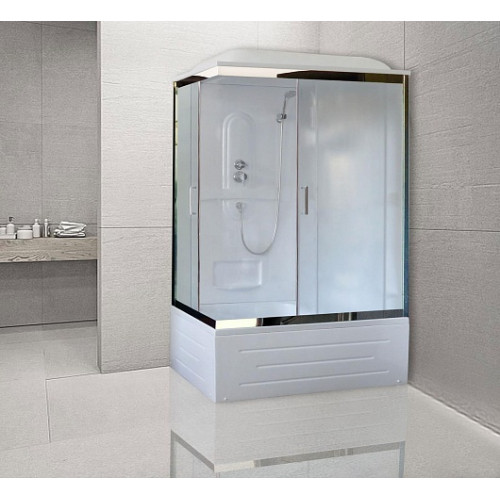 Royal Bath Душевая кабина RB 8100BP1-M-CH правая