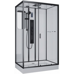 Niagara Душевая кабина NG- 6912-01GQR BLACK