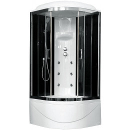 Royal Bath Душевая кабина RB 90BK3-BT-CH