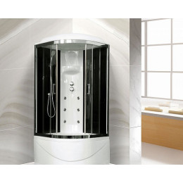 Royal Bath Душевая кабина RB 90BK3-BT-CH