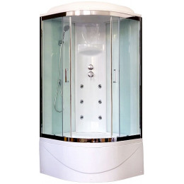 Royal Bath Душевая кабина RB 100BK3-WT-CH