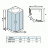 WeltWasser Душевая кабина WW500 EMMER 12015-2