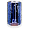 DTO Душевая кабина BМ1590 LED BLACK