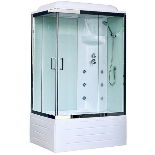 Royal Bath Душевая кабина RB 8100BP3-WT-CH-R