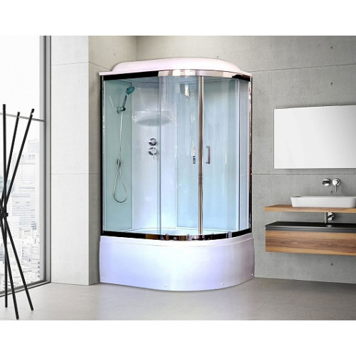 Royal Bath Душевая кабина RB 8120BK6-WT-CH-L