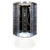 DTO Душевая кабина BМ4590 BLACK с гидромассажем