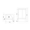Royal Bath Душевая кабина RB 8120BP1-M R