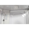 DTO Душевая кабина L602R LED с гидромассажем