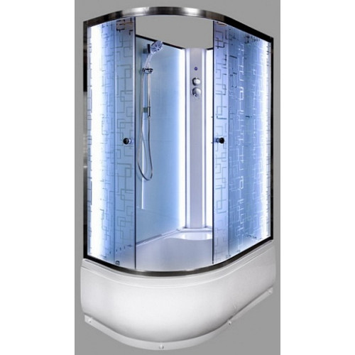 DTO Душевая кабина ЕМ4511 R N LED