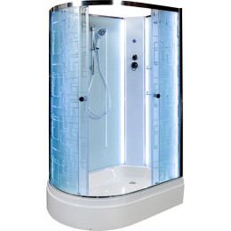 DTO Душевая кабина EM2712RN LED без крыши