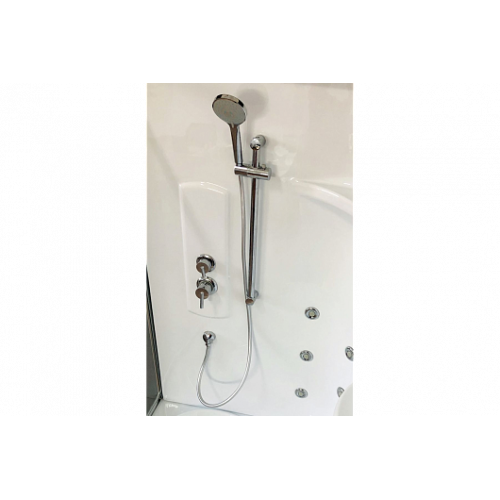 Royal Bath Душевая кабина RB150ALP-T-CH-R