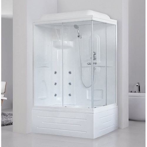 Royal Bath Душевая кабина 100/80 BP RB8100BP2-T-L с высоким поддоном