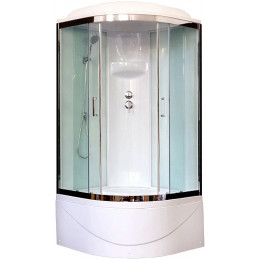 Royal Bath Душевая кабина RB 100BK6-WT-CH