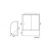 Royal Bath Душевая кабина RB 8120BK1-M-R