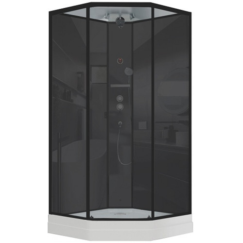 Timo Душевая кабина Premium ILMA 701 Black