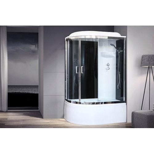 Royal Bath Душевая кабина RB 8120BK6-BT-CH-R